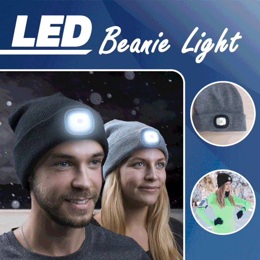 GlowBeanie™ | LED Gebreide Wintermuts