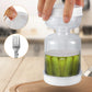 PickleFlick™ | Zandloper Flip zeef Pickle Jar