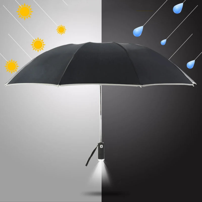 GlowBrella™ | Slimme LED-licht Automatische paraplu