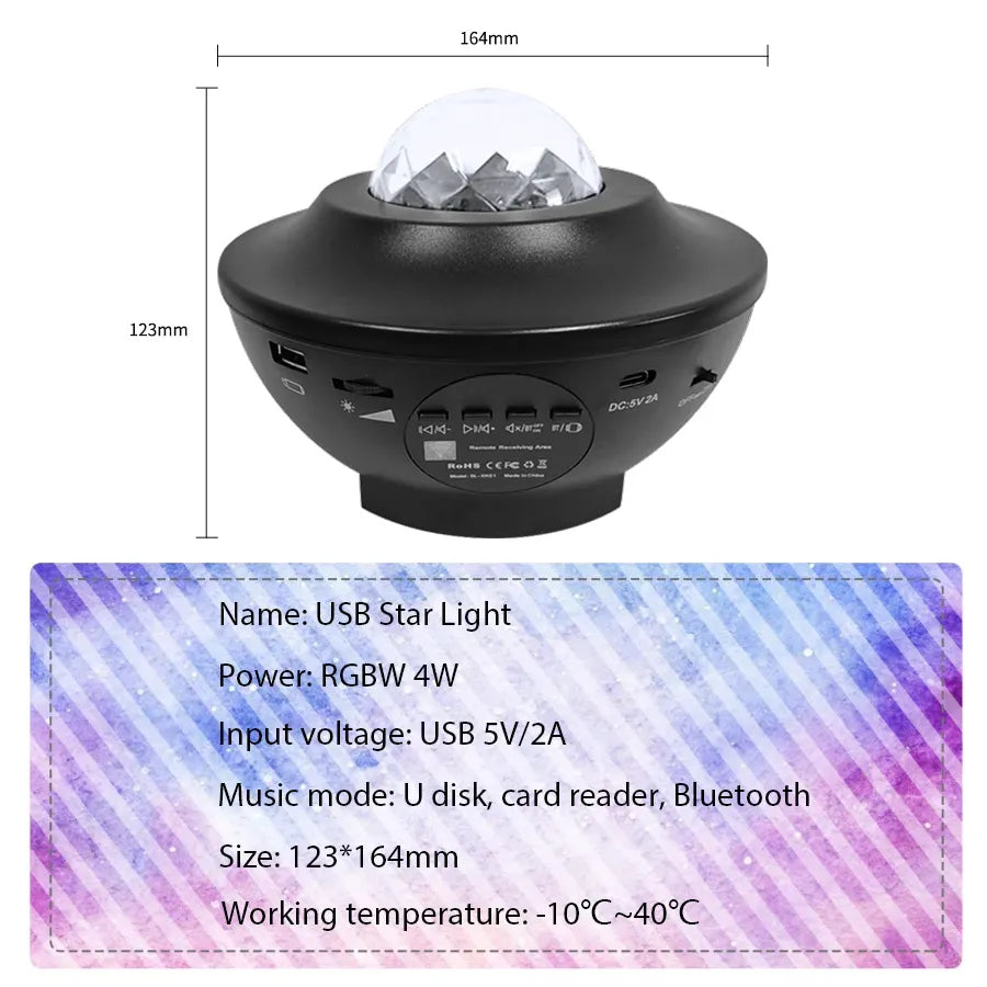 SterrenLicht™ | Galaxy Projector Nachtlampje