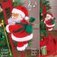 JingleJoy™ | Klim Ladder Kerstman Decoratie