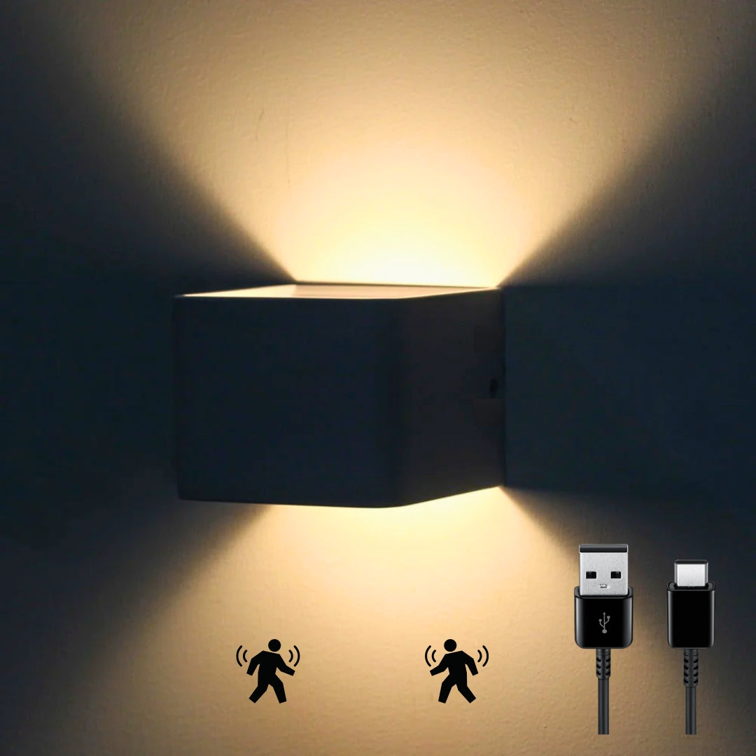 WallCube™ | Verstelbare LED Kubus Wandlamp
